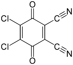 2,3-Dichloro-5,6-dicyano-p-benzoquinone structure Formula