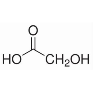 Hydroxyacetic Acid C₂H₄O₃ Structure Formula