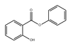 Phenyl Salicylate Structural Formula