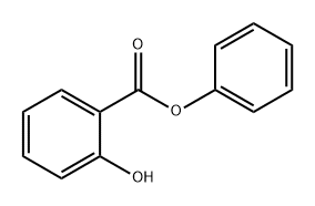 Phenyl Salicylate Structural Formula