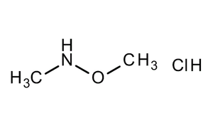 N,O-Dimethylhydroxylamine Hydrochloride Molecular Formula