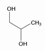 propylene glycol Molecular Structure
